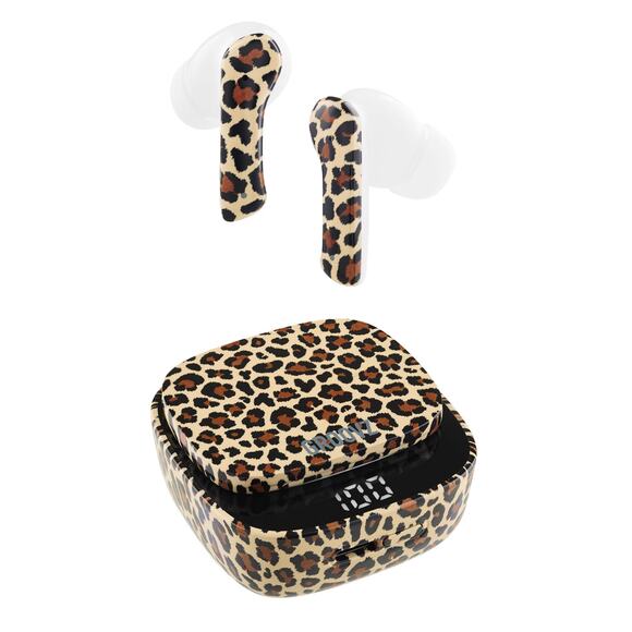 Groovz Other - Groovz Leopard True Wireless Earbuds Smart Charging Case